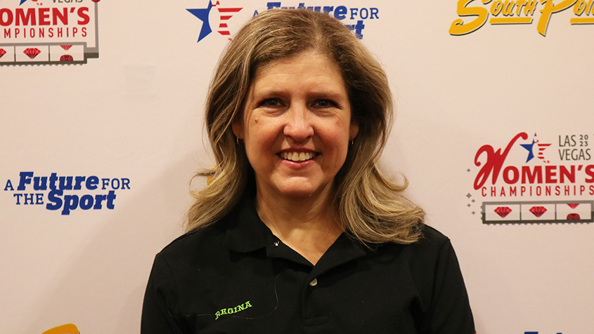 Regina Thorne at the 2023 USBC Women's Championships